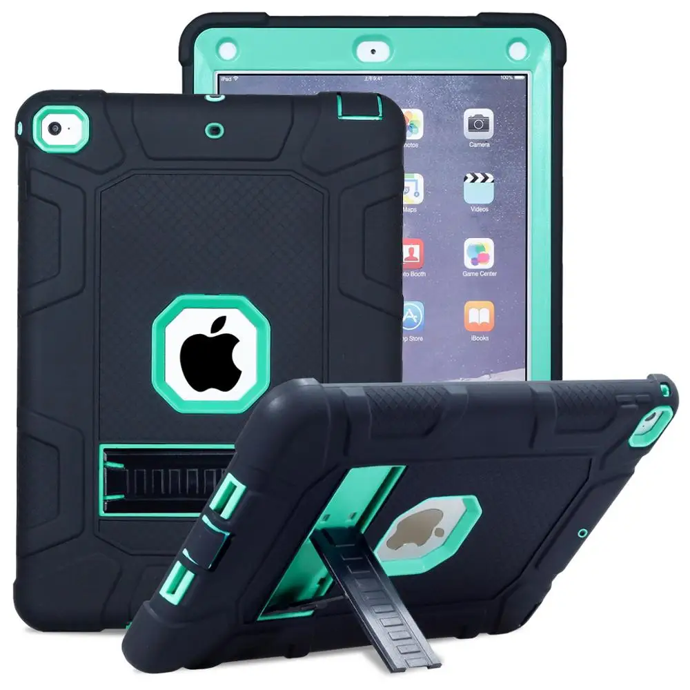 Tablet Case For Apple iPad Pro 9.7 2016 A1673 1674 A1675 Shockproof Heavy Duty Hard Stand Kid Safe Cover For iPad Pro 9.7 Funda