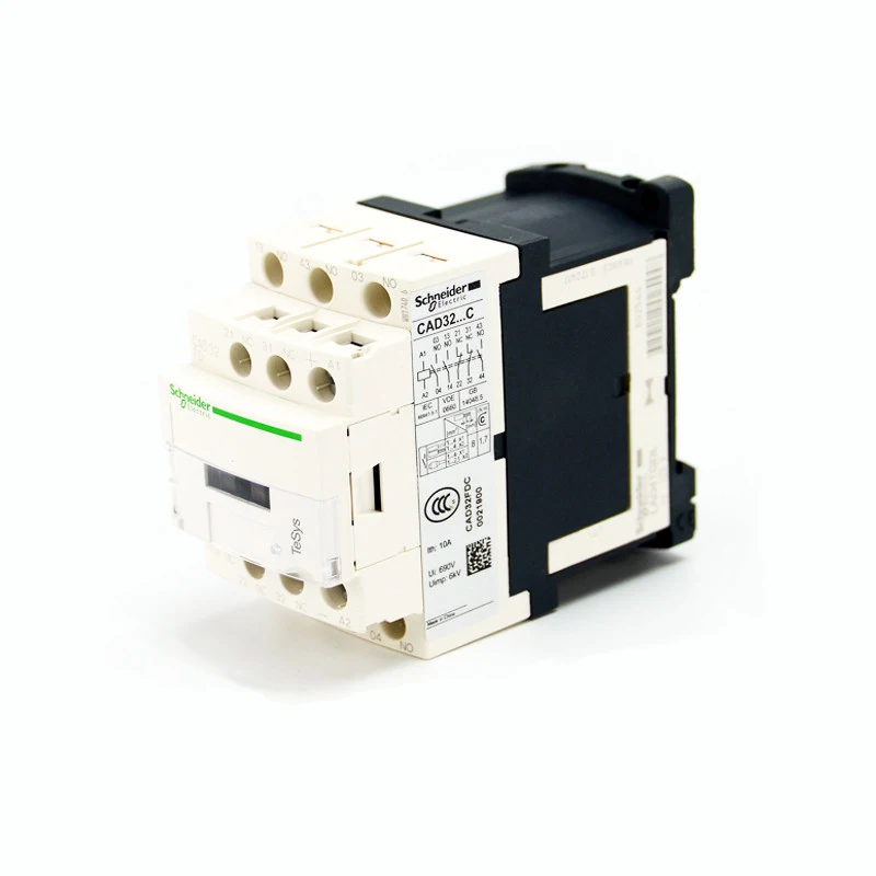 Original Export Three-Pole DC Contactor Control Relay CAD32FDC Three Open Two Closed DC110V