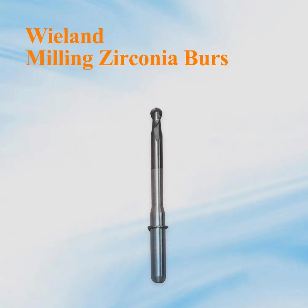 5pcs Wieland Mini L35mm CAD CAM Milling Burs for Zirconia / DLC Coating burs/ Dental Milling tools