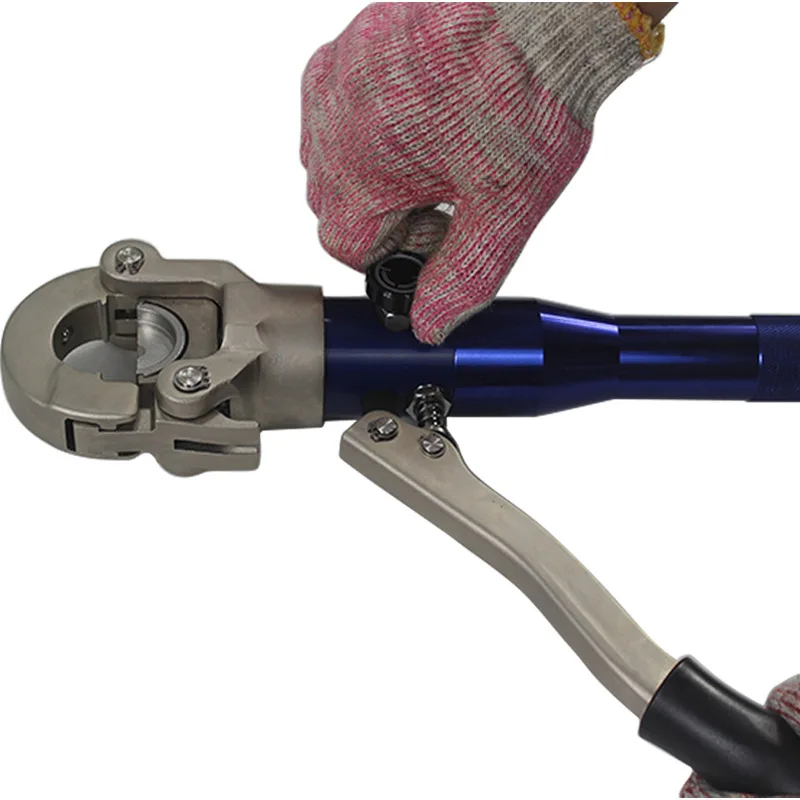 GC-300 คู่มือไฮดรอลิกคีมไฮดรอลิก CRIMPING คีมทองแดงและอลูมิเนียม CRIMPING คีม 10-300 สแควร์