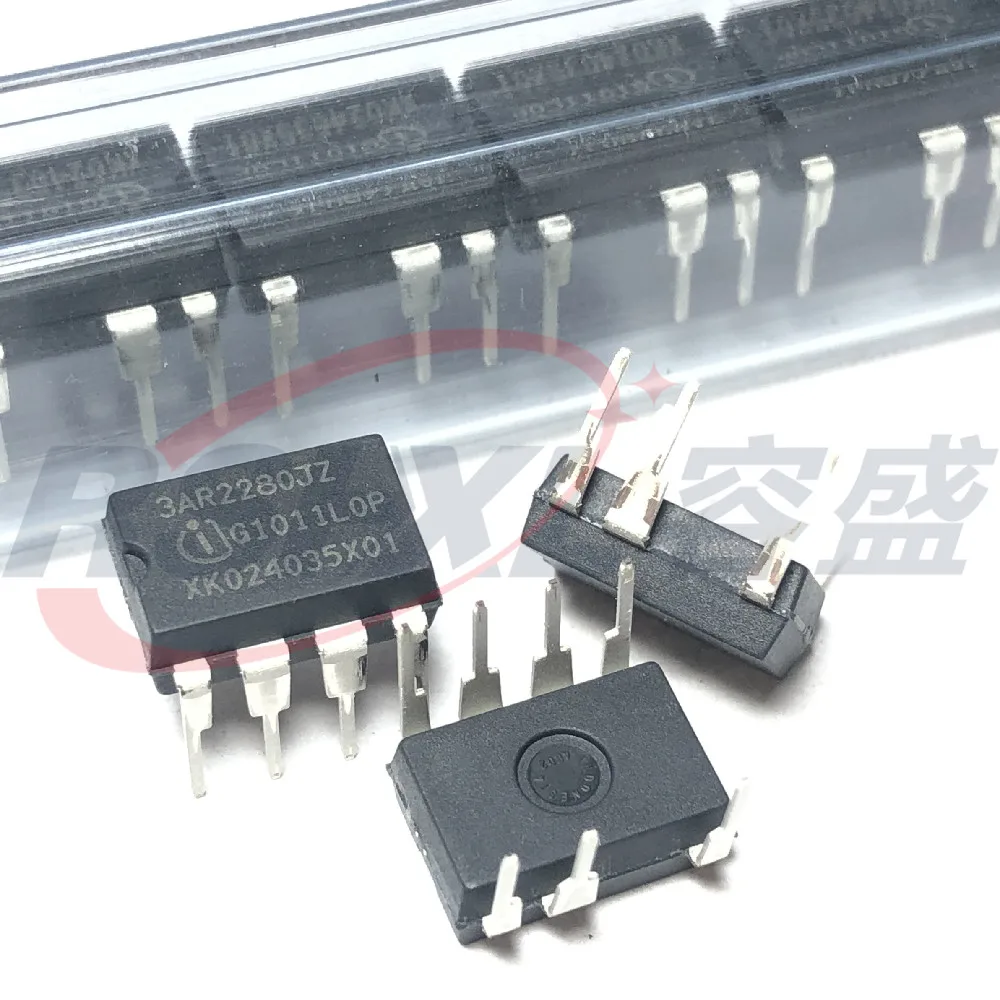 5pcs/Lot ICE3AR2280JZ 3AR2280JZ DIP-8P New Original  Off-Line SMPS Current Mode Controller with integrated 800V