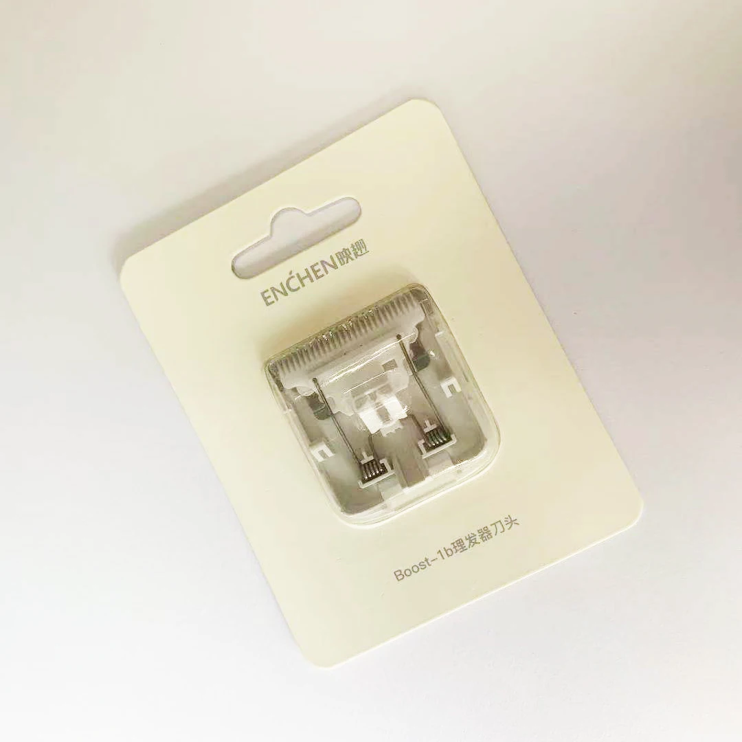 ENCHEN دفعة استبدال مقص الشعر شفرات دفعة نانو السيراميك القاطع رئيس أبيض أسود العلامة التجارية الأصلية