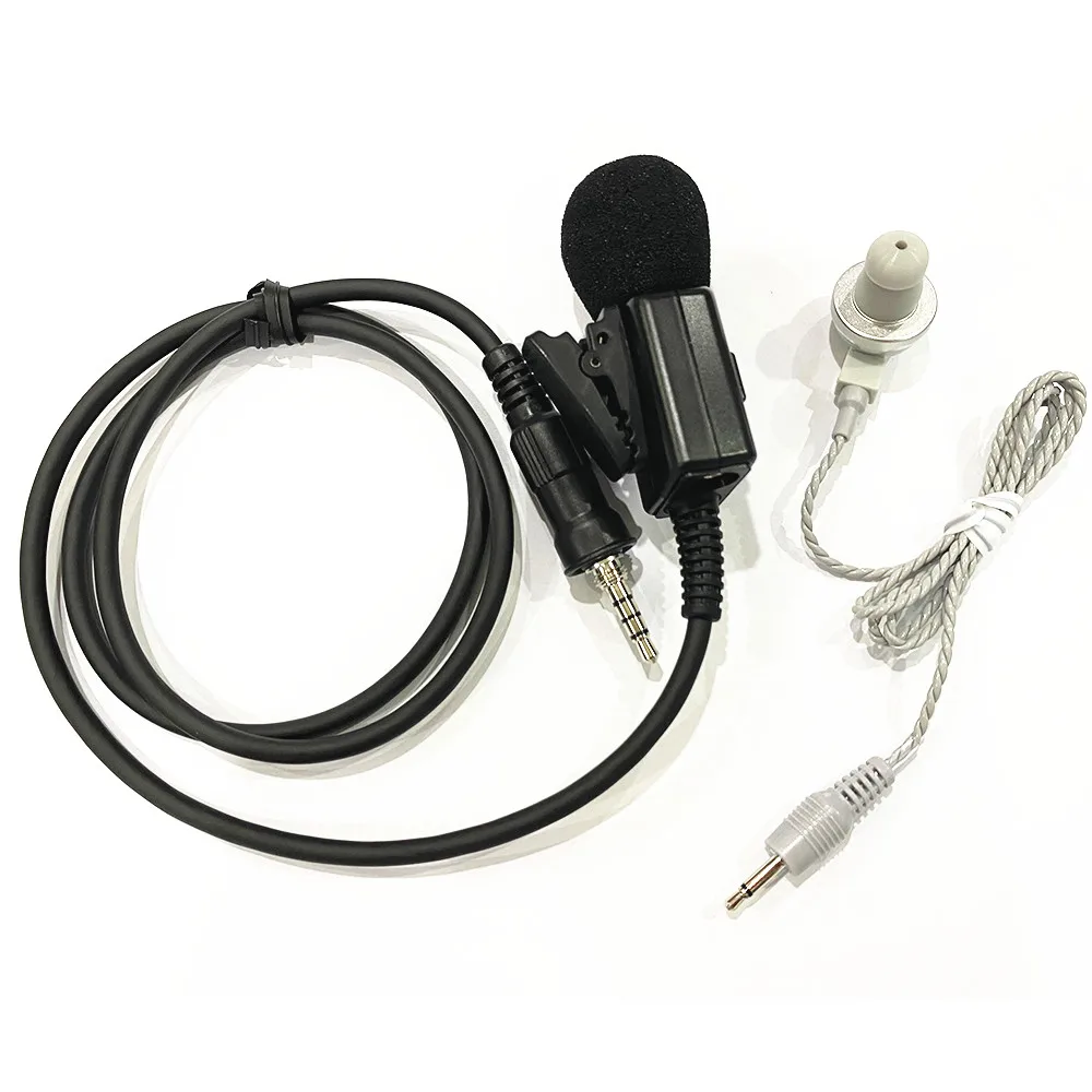 NEW MH-62A4B Earpiece Headset Mic For Yaesu Vertex VX-6R VX-7R VX6R VX7R FT-270 FT-270R VX-127 VX-170