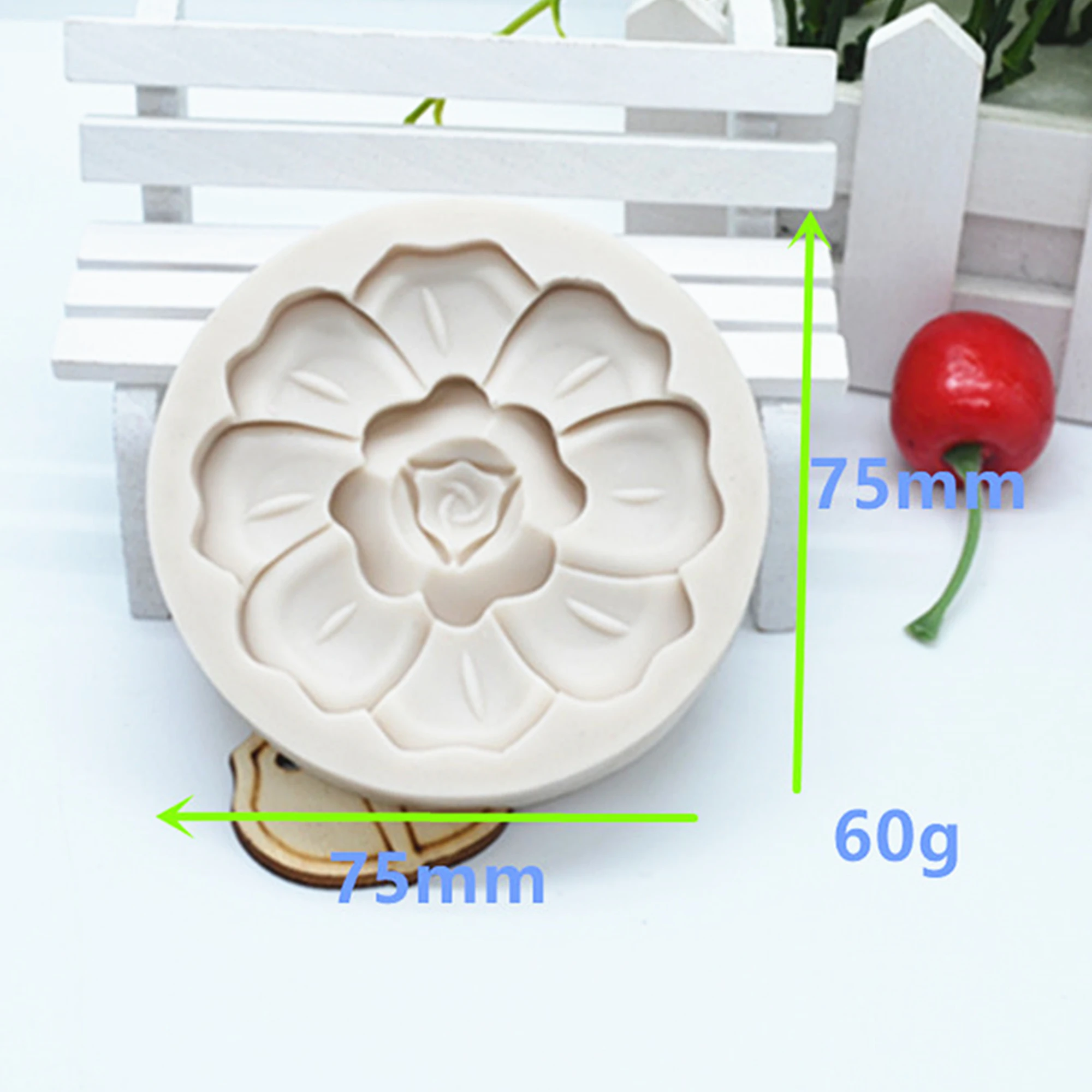 Big Flowers Fondant Silicone Mold 3D Craft Chocolate Candy Resin Mold Cake Decorating Tools kitchen Pastry Baking Tools M390