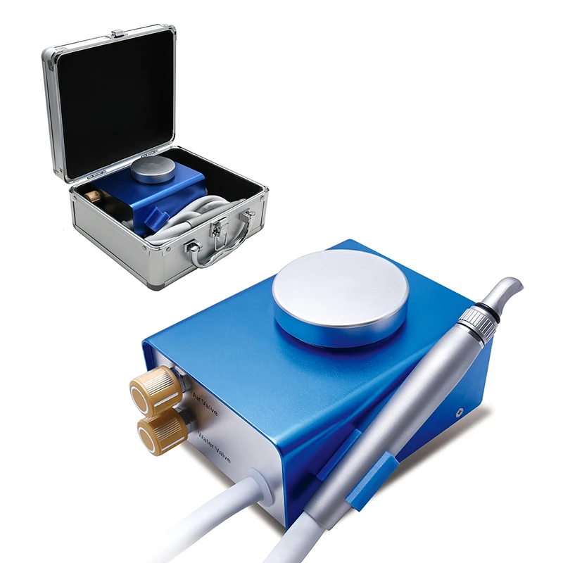 Whitening Sandblasting Scaler Dental Air Polisher Machine Air Flow Prophy Mate Polisher with Metal Box