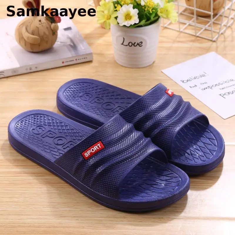 

Шлепанцы y9 мужские с мягкой подошвой, сланцы, плоская нескользящая подошва, летняя домашняя обувь для ванной комнаты, размеры 36-45