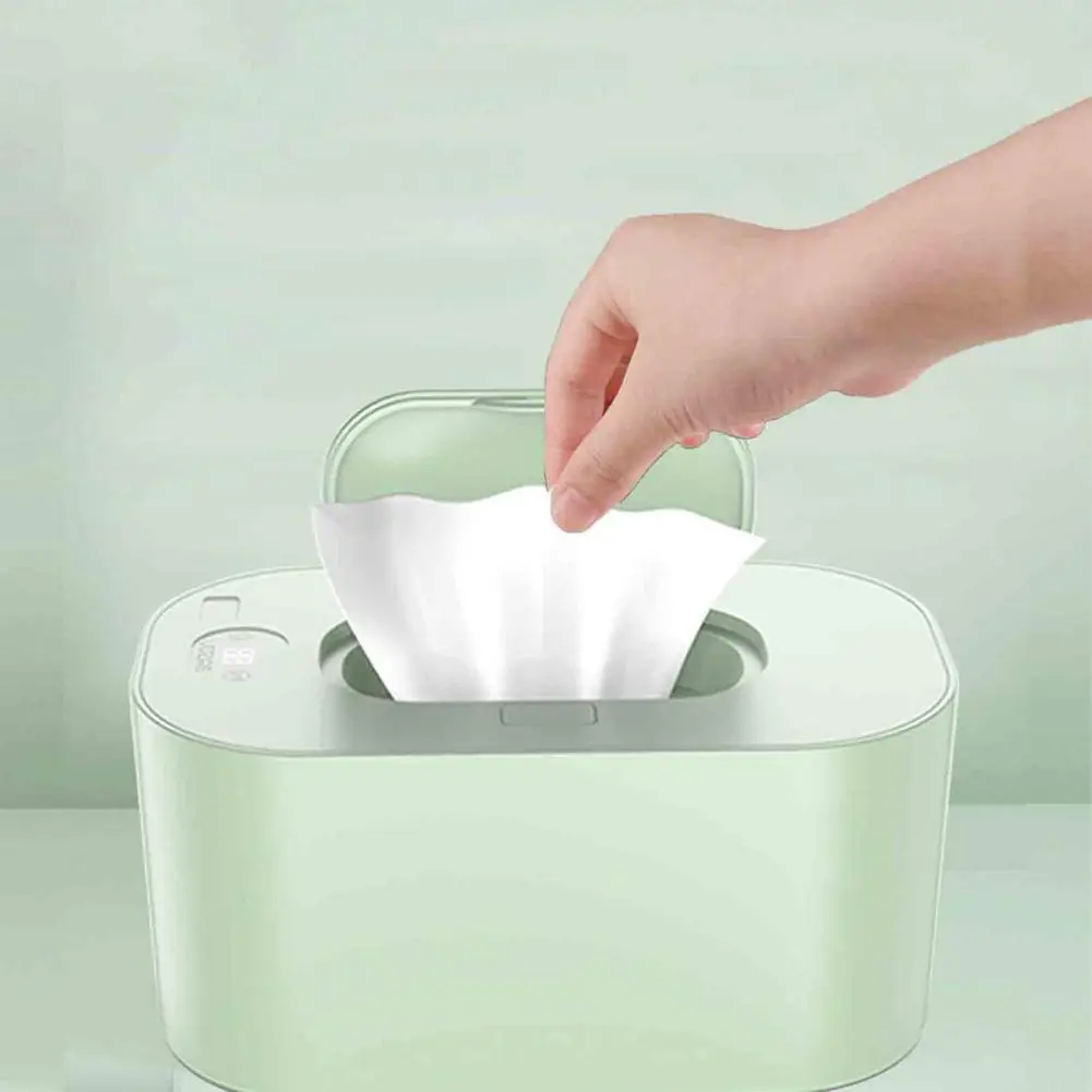 USB Baby Wipe Warmer Constant Temperature Wet Wipe Dispenser Baby Wipes Heaters Baby Wet Tissue Heating Box