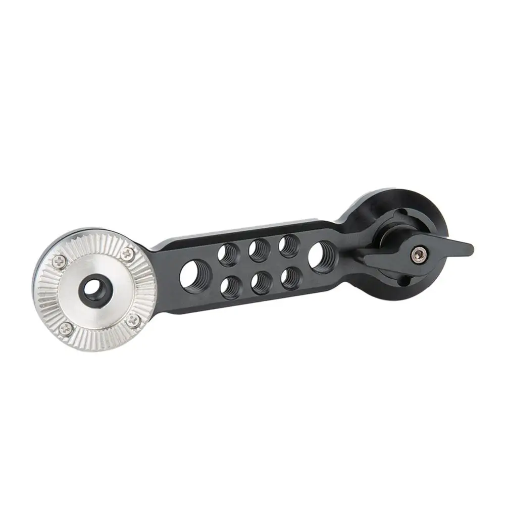 NICEYRIG Shoulder Rig ARRI Rosette Extend Arm Cheese Support Arm DSLR Camera Rig Cage Handle Mount Aluminum (Pack of 2)