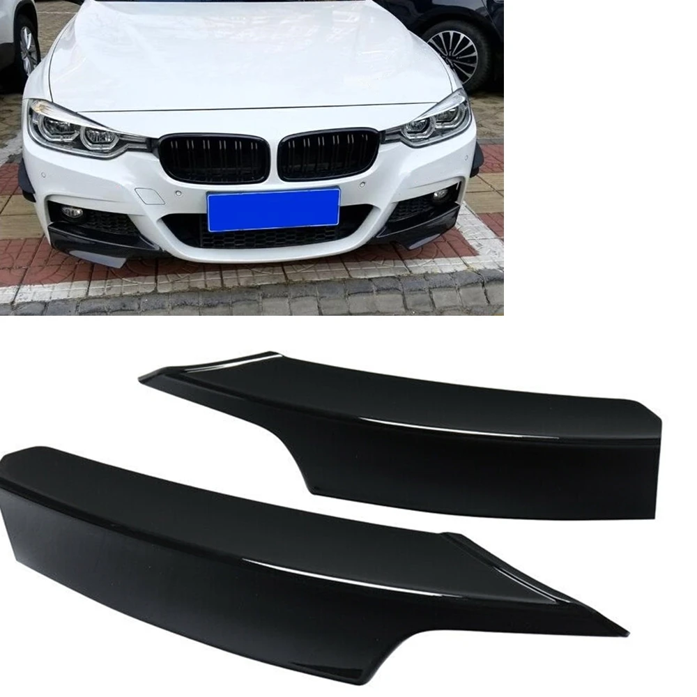 

For BMW 3 Series F30 F31 F35 Sedan M-Tech Sport 320i 330i 335i 2012-2018 Front Bumper Side Spoiler Cover Air Vent Trim Splitter