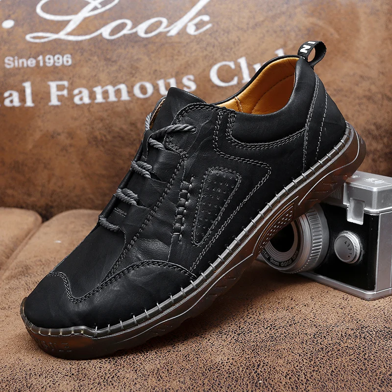 

Men's leather shoes new spring and autumn Joker Korean casual shoes men's fashion business British style young men's shoes