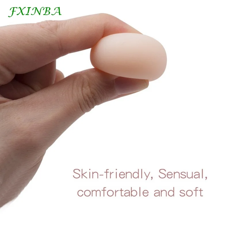 FXINBA New Reusable Silicone Beads  Condoms For Men Penis Sleeve Extender Ball Condoms  Attachment Adult Sex Product Accessories