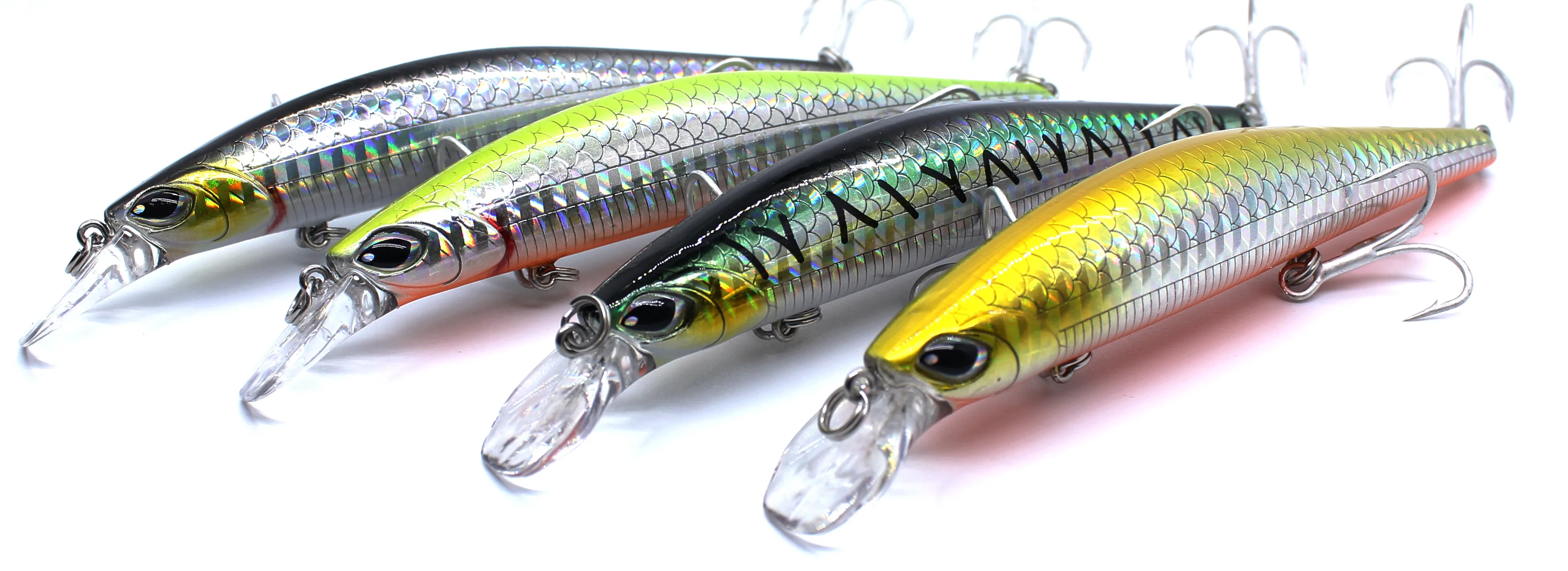 AOCLU-Minnow Jerkbait Wobbler, tiefer harter Köderköder, Magnetgewichtsübertragung, lange, einfache Entfernung, 120 mm, 20 g Tauchen, 1,8 m – Detail 2
