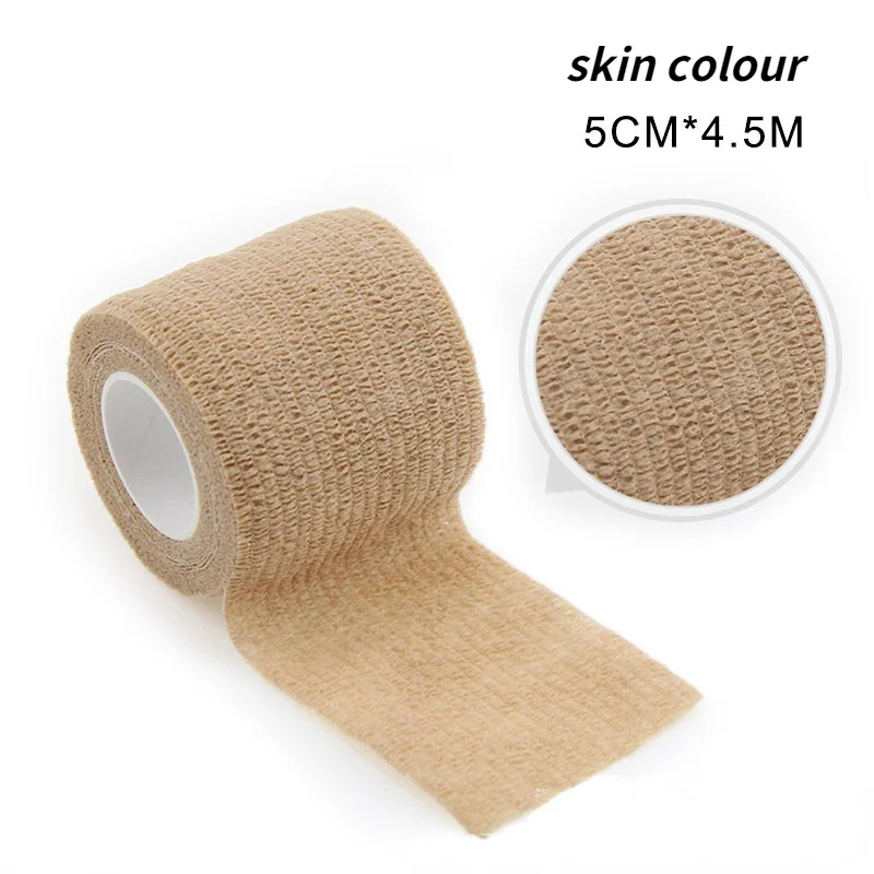 Wosport Colorful Sport Self Adhesive Elastic Bandage Wrap Tape 4.5m Elastoplast for Knee Support Pads Finger Ankle Palm Shoulder