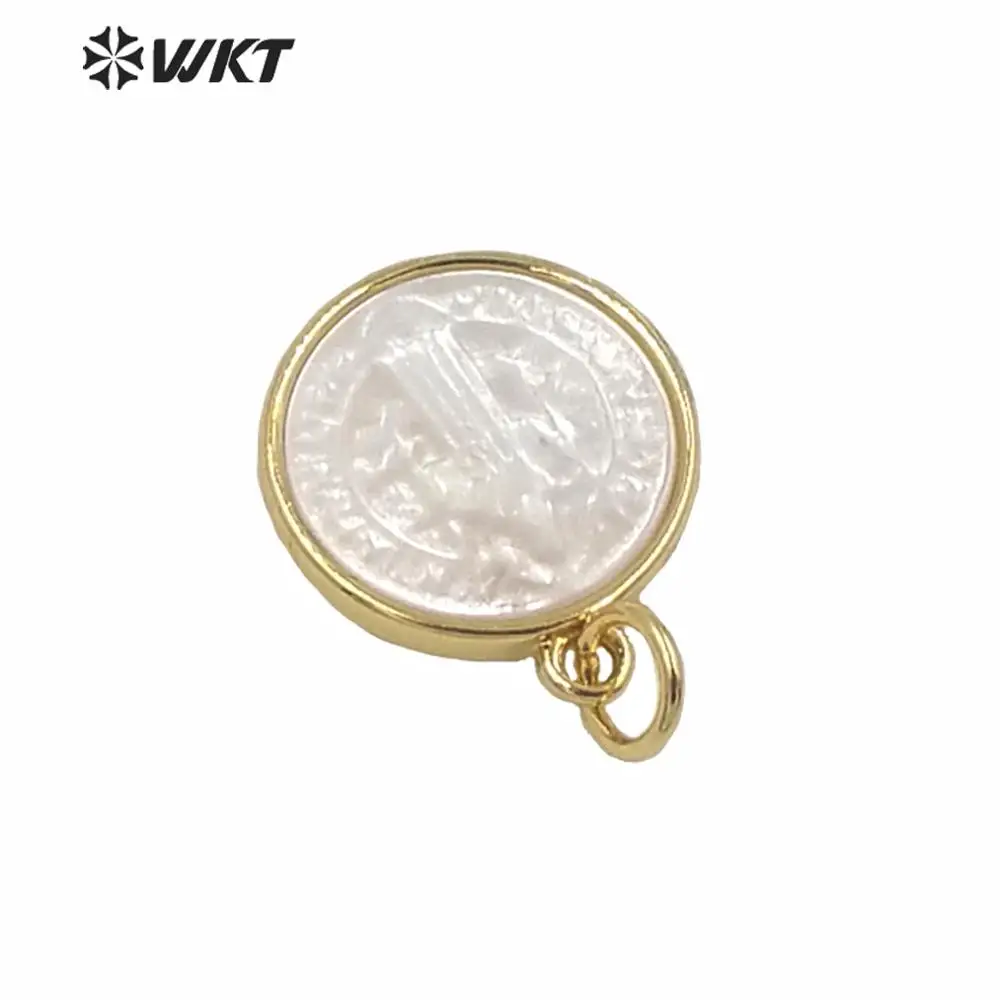 

MP172 модный женский ободок кулон белая ракушка золото металл для ожерелья DIY Иисус христианский религиозный популярные ювелирные аксессуары