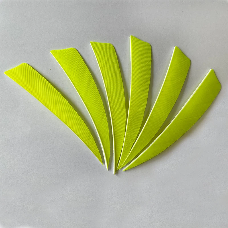50 Pcs 4 Zoll Carbon Pfeil Federn Befiederung RW Schild Cut Türkei Federn Fletches Bogenschießen Bogen Jagd Zubehör