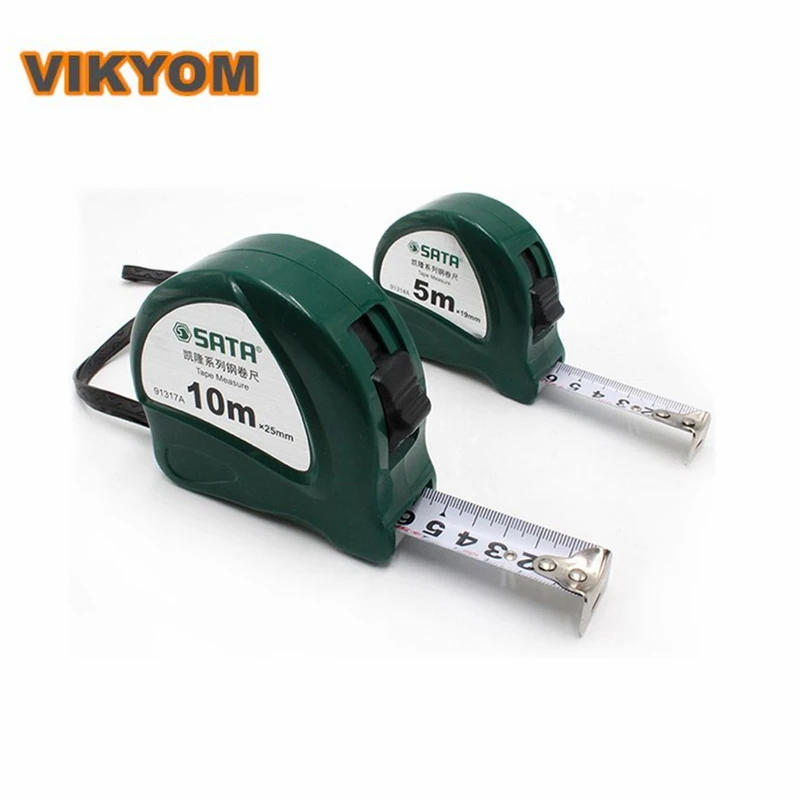 Steel tape 2 meters steel tap 5 meters tape 10 meters Woodworking measuring tape 91311A Length measuring tool