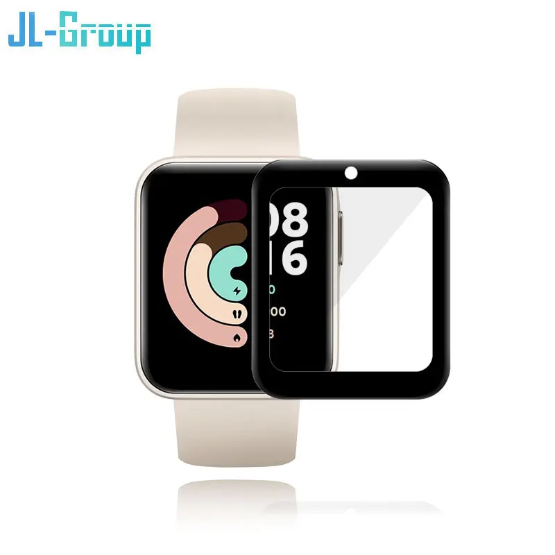 Mi Watch Lite Glass Xiaomi Redmi Watch Film Screen Protector For Xiaomi Protective Fiberglass Cover Film For Smart Accessories