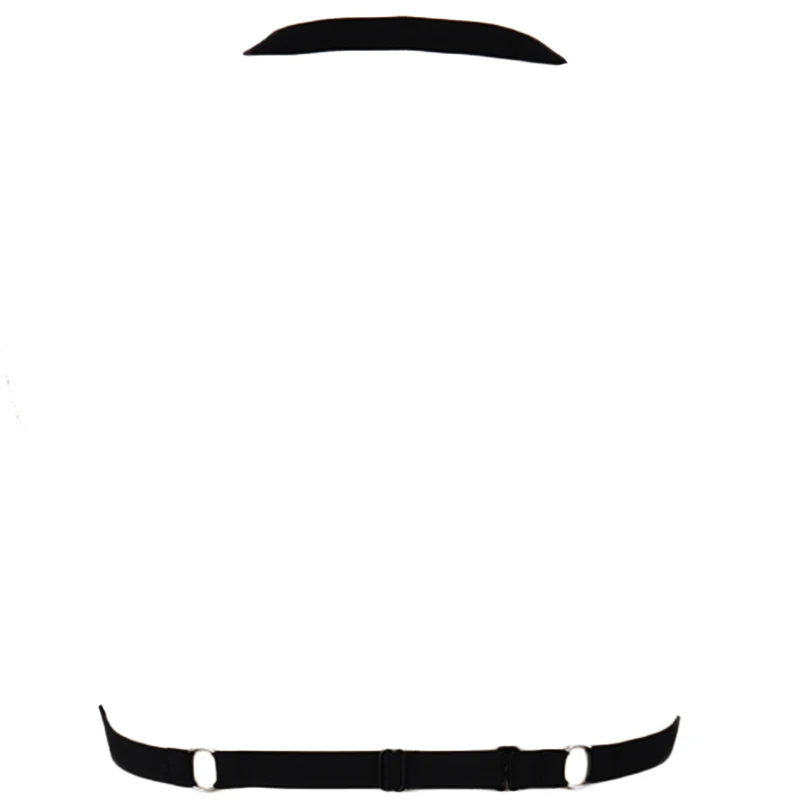 Grid-like Body Harness Belt Hollow Bra Pastel Goth Body Cage Black Sexy Lingerie Bondage Harness Festival Cage Bra