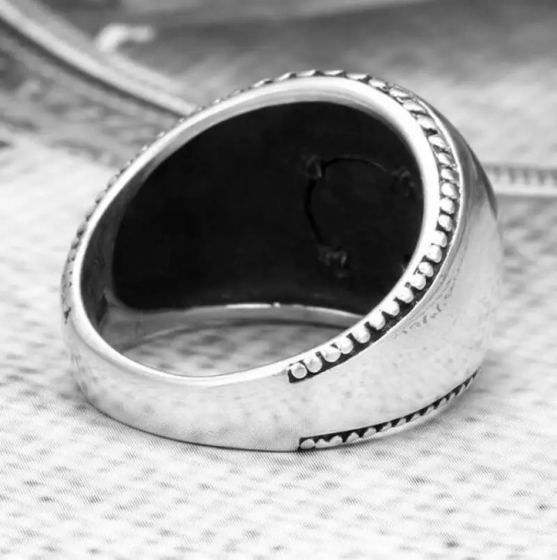 High Quality Demon Eye Fashion Hip Hop Ring Goth Punk Eye Index Finger Ring Men\\\\\\\\\\\\\\\\\'s Jewelry