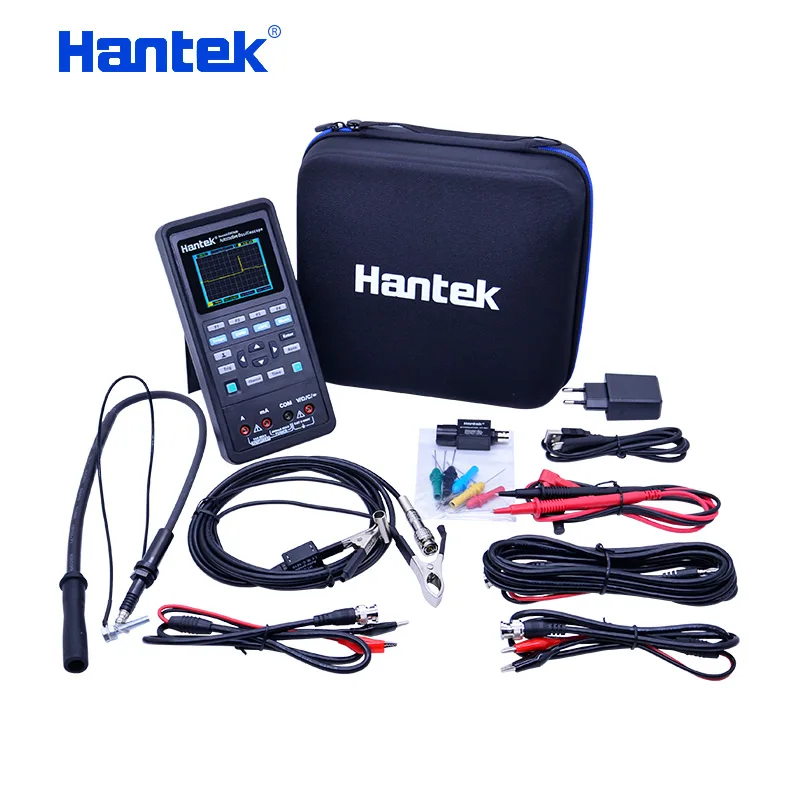 Hantek Digital automotive oscilloscope 2D82 AUTO+multimeter+signal source+Automotive Diagnostic 2 channels 250MSa/s 80MHz