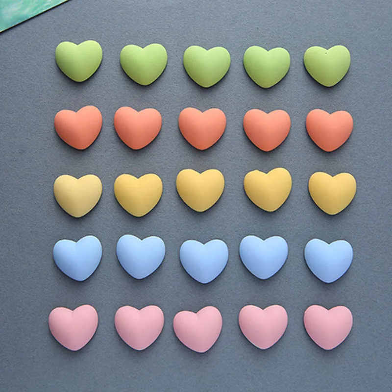 10pcs/lot Love Heart Fridge Magnet Message Board Magnetic Refrigerator Sticker Room Home Decor Kitchen Decoration Accessories