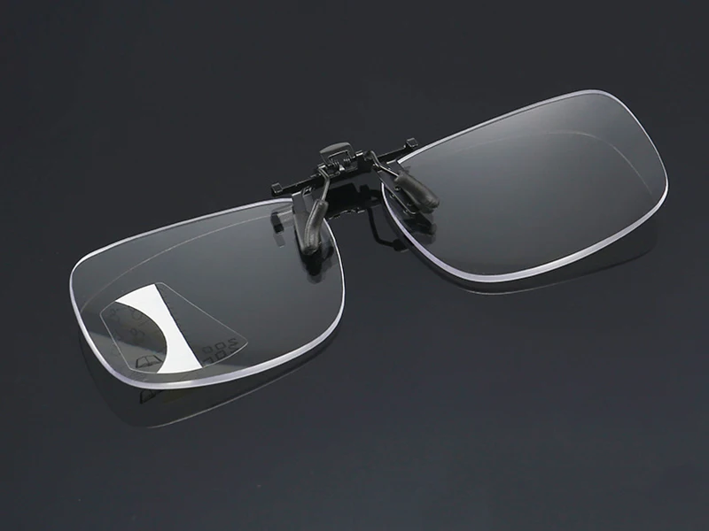 Clip-On-Lesebrille mit Vergrößerungsfunktion, Anti-Blaulicht, für Damen und Herren, zum Sehen in der Nähe und in der Ferne, Clip-Linsen, Presbyopie-Brille +1,0~+3,5 – Detail 5