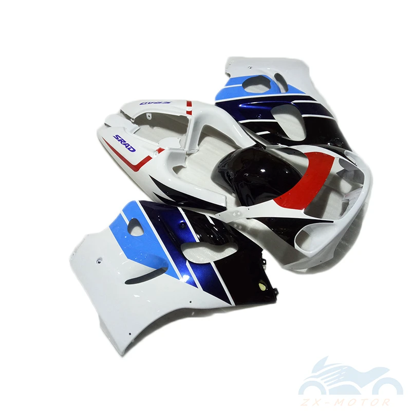 Free Custom Fairing Kits For Suzuki GSXR600 750 SARD 96-00 Blue Black White fairings GSXR 750 1996 1997-2000 VB35