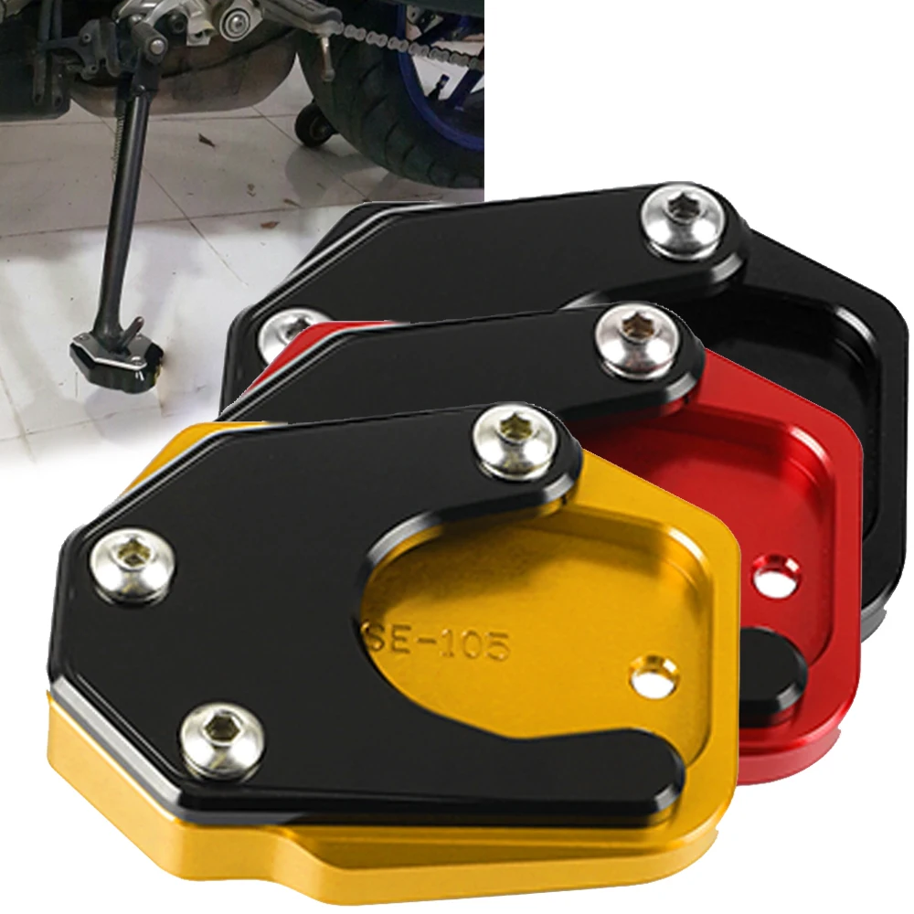 

FOR HONDA CB150R CB300R CB300F CBR500R CB400 CB600F CB900F HORNET CB300F Foot Side Stand Pad Plate Kickstand Enlarger Extension