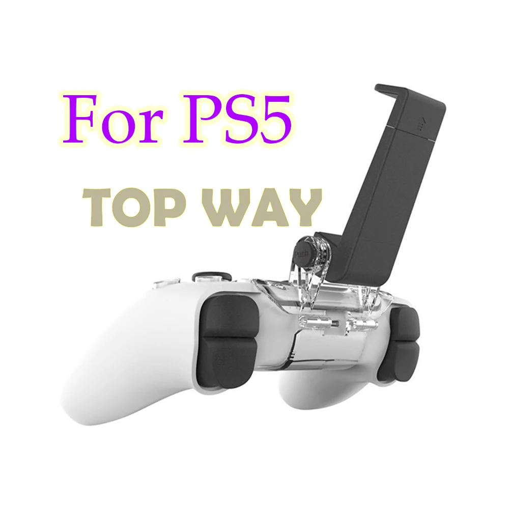 1pcs For PS5 Gamepad Controller Smart Phone Cellphone Mount holder Gaming Holder Mount Stand Bracket Game Accessories