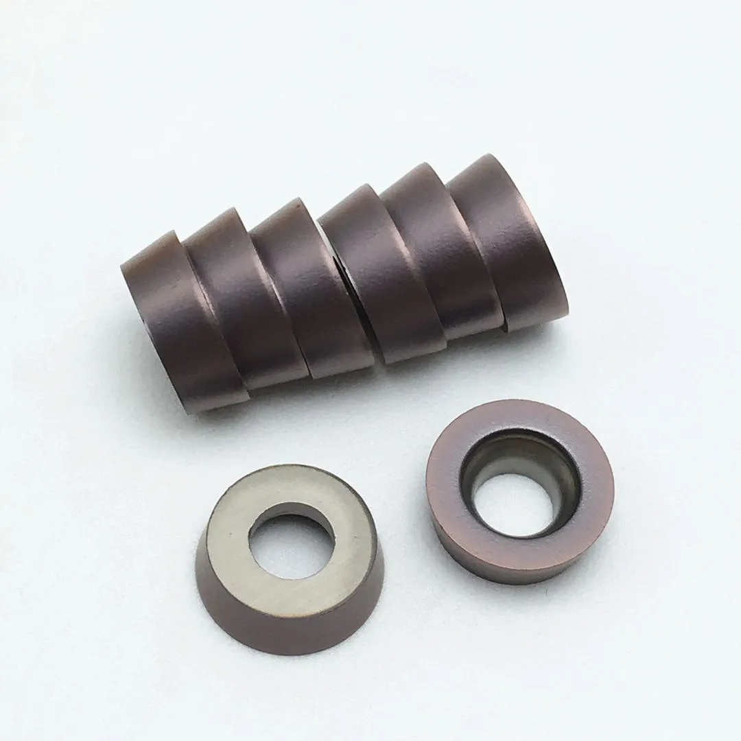 10PCS RPMT10T3MOE JS VP15TF RPMT1204MOE JS VP15TF high quality internal carbide insert CNC metal turning tool milling insert too