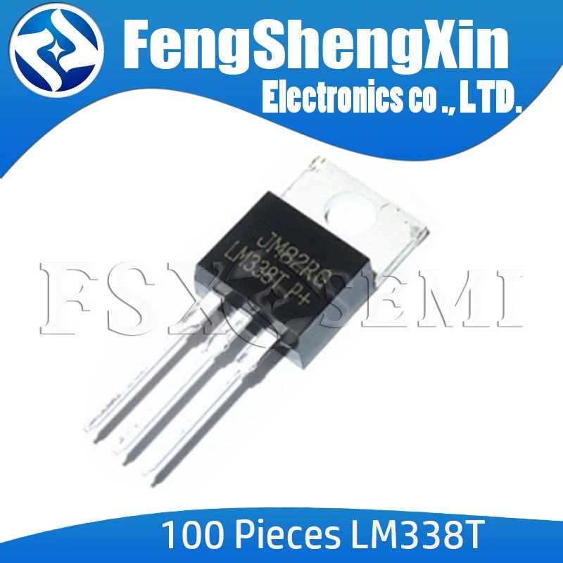 

100pcs/lot LM338T TO-220 LM338 Adjustable Regulators