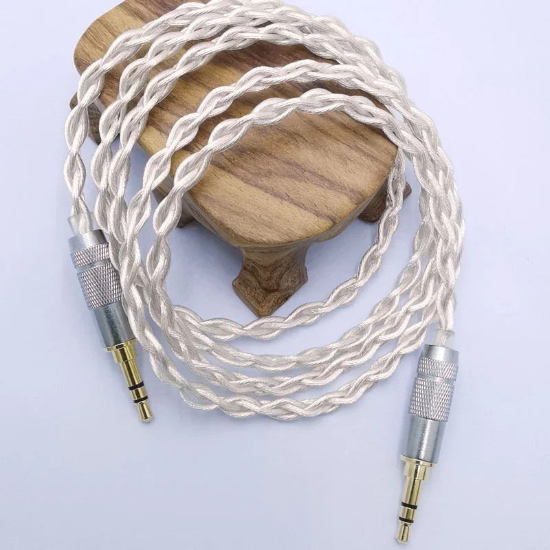 Кабель для колонок B4 со штекером 3,5, аудиокабель 3,5 мм, провод Aux для телефона, автомобильный аудиокабель для наушников, аудиокабель для усилителя DAP DA