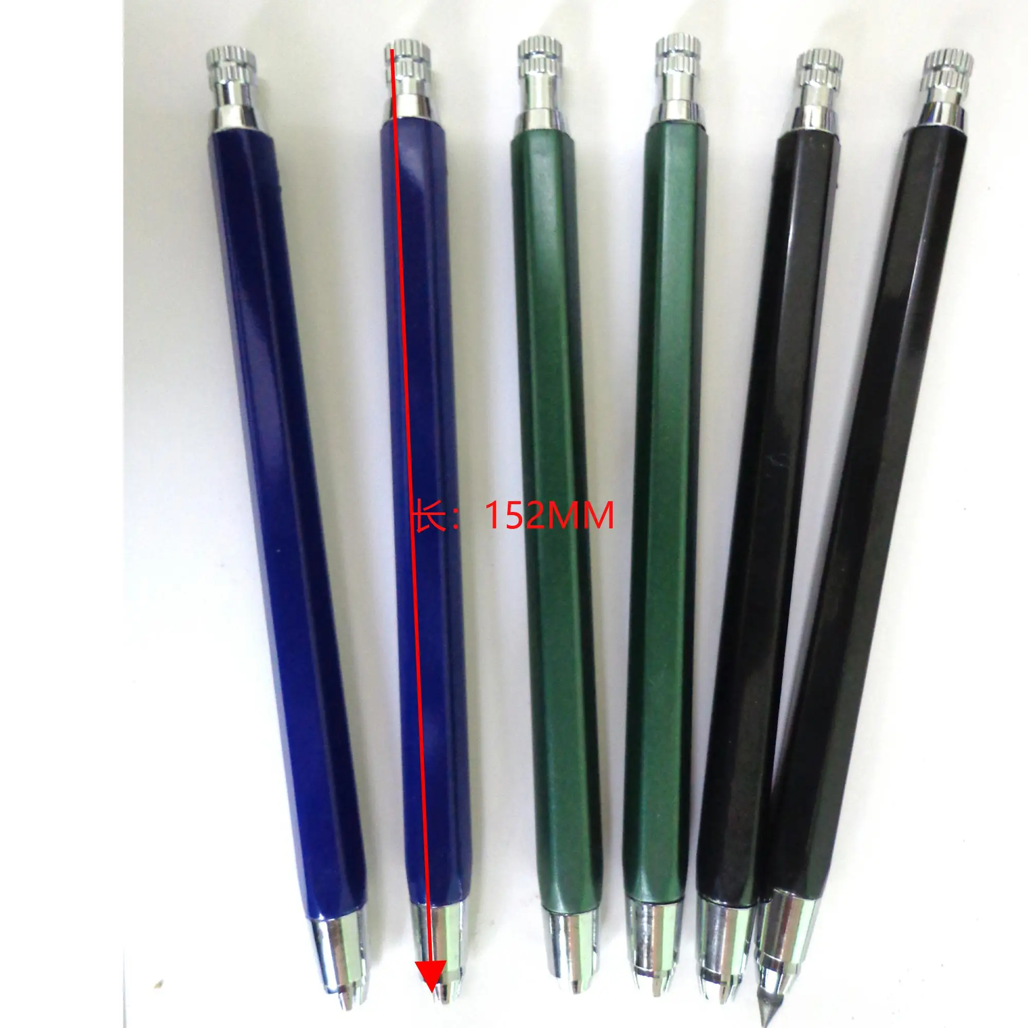 4mm Mechanical Pencil 4mm Drawing 4.0mm Movable Pencil Writing Continuous Refill Pencil Mechanical Pencil 4mm Portaminas De 4mm