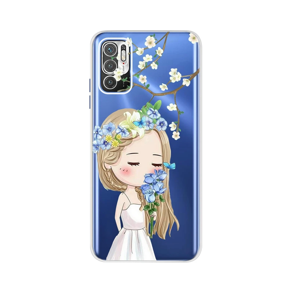 For Xiaomi Redmi Note 10 5G Case Cute Animals Cover Soft Slim Fundas For Xiaomi Redmi Note10 Note 10 5G Phone Cases Coque Bumper