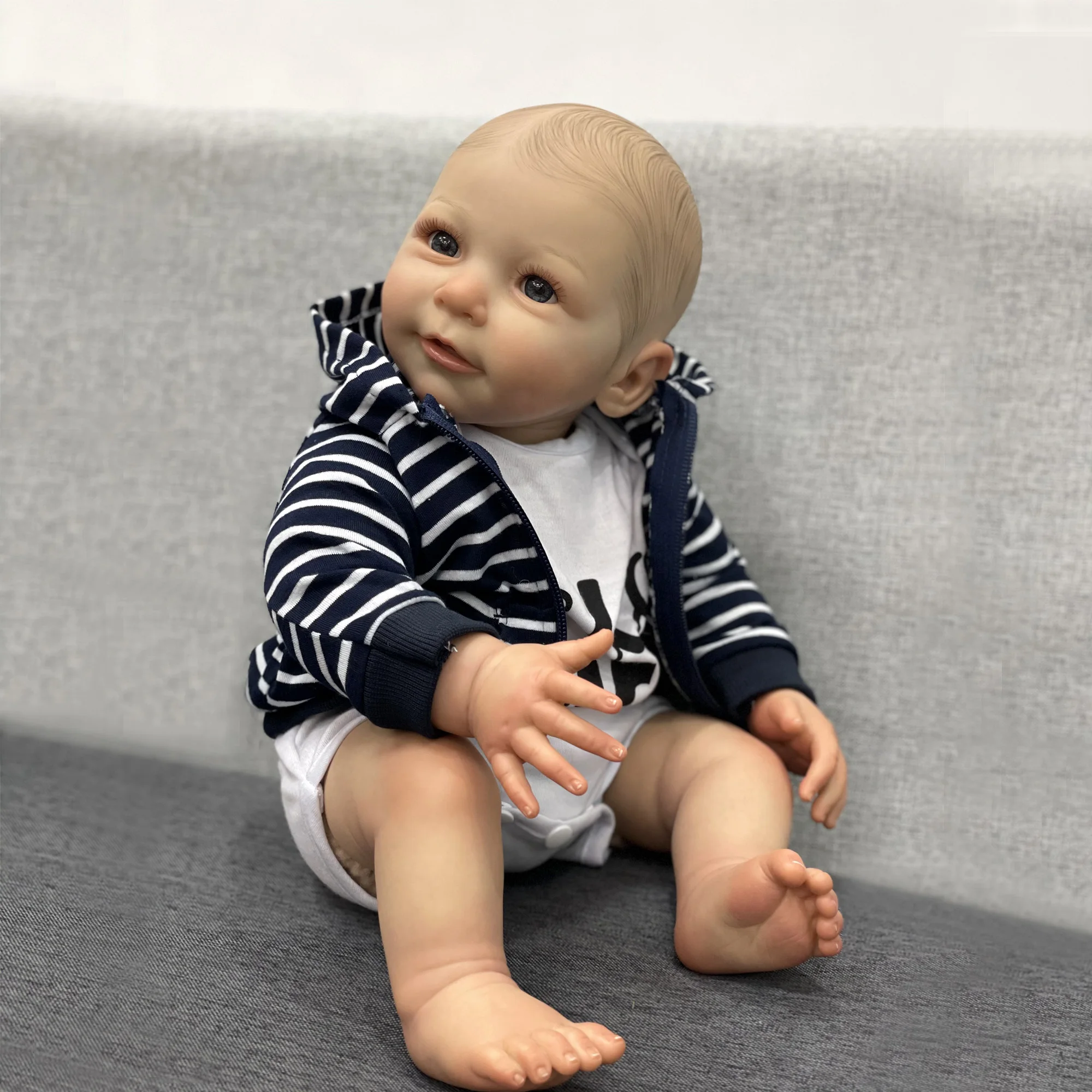 55cm Reborn Dolls Realistic Lisa Newborn Baby Toy For Children Boneca Renascida Brinquedo Bebe Para Crianças