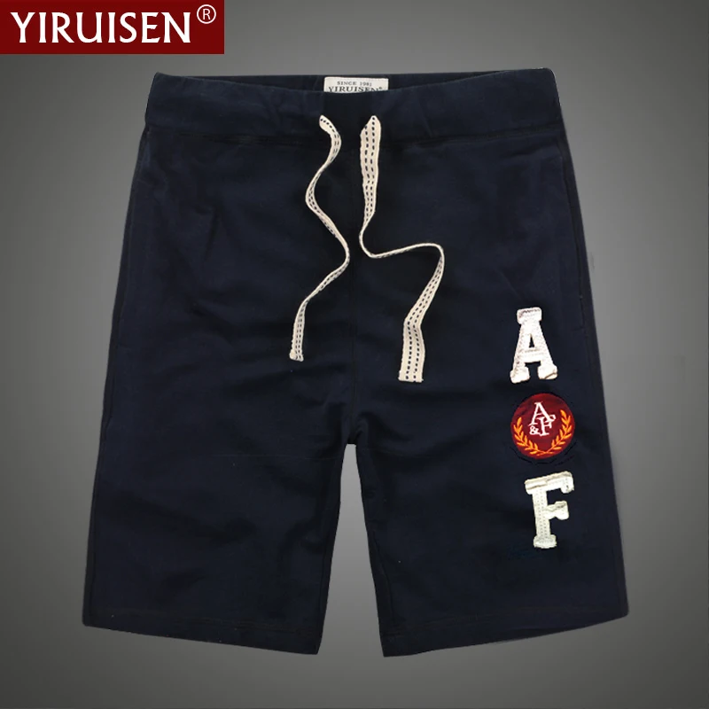 YIRUISEN Brand 100% Cotton AF Shorts Men Casual Soft Boardshorts Summer Short Pants For Male Hip Hop Fashion Hollistic Shorts