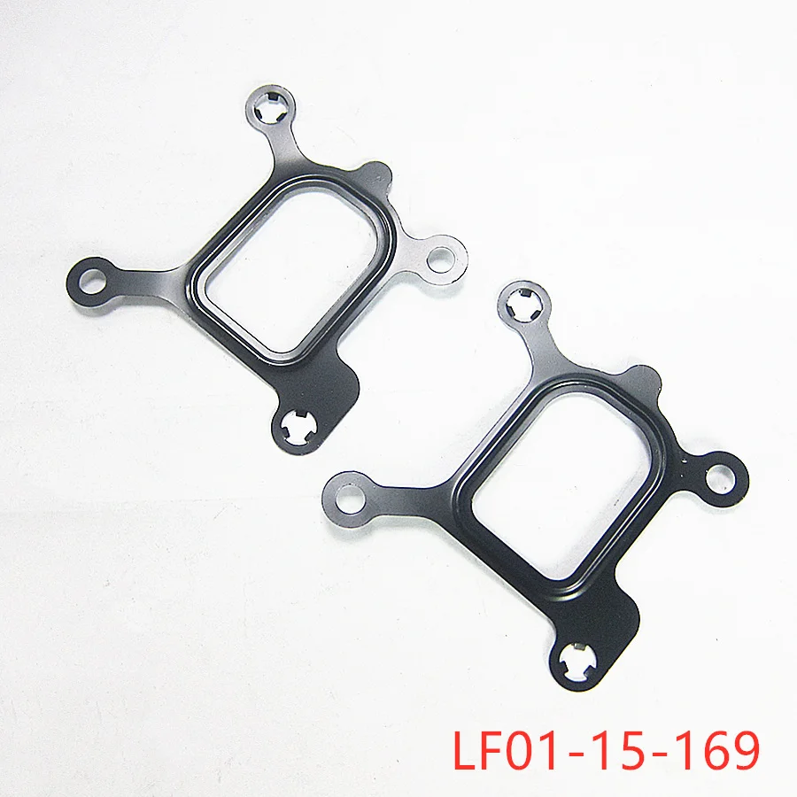 Car engine LF01-15-169 water outlet gasket for Mazda 3 2004-2012 2.0 Mazda 6 2002-2005 GG Mazda 5 CR Tribute 2002-2005 BT-50