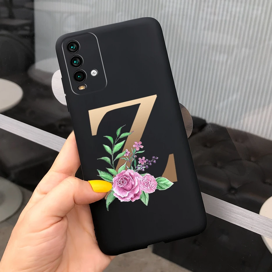 Redmi 9 T حافظة لينة سيليكون لطيف 26 رسائل غطاء ل شاومي Redmi 9 T 9 T الحالات الهاتف Redmi9T الغطاء الخلفي للصدمات Coque 6.53''