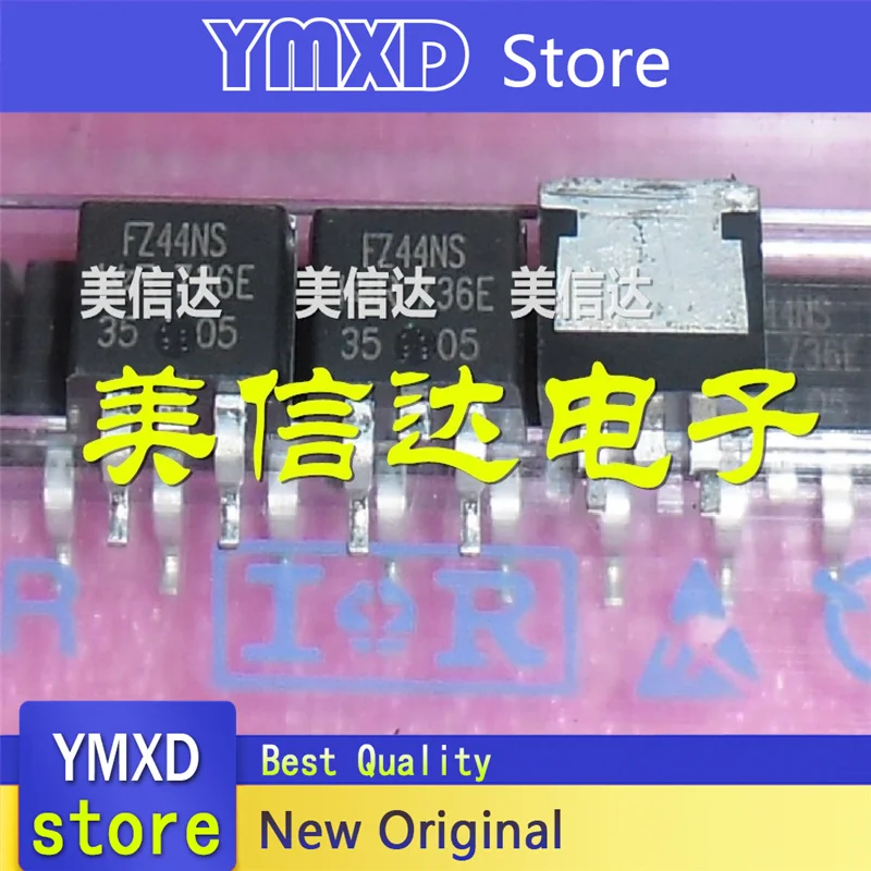 Tubo de efecto de campo para triodo SMD, 10 unids/lote, nuevo, Original, FZ44NS, IRFZ44NS, TO263
