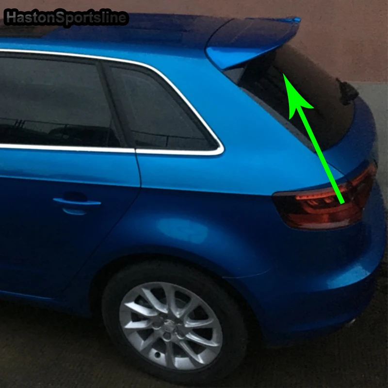 A3 Modified ABT Style ABS Primer Rear Trunk Luggage Compartment Spoiler Car Wing for Audi A3 Sportback Not S3 SLine 2014-2016