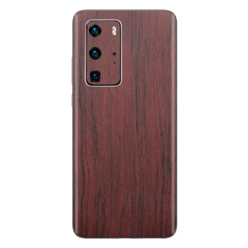 High Simulation Wood Grain Sticker Phone Back Paste Sticker For HUAWEI P40 Pro+ P30 P20 Pro Mate 30 20 Honor 30S 20i 10 9 Film