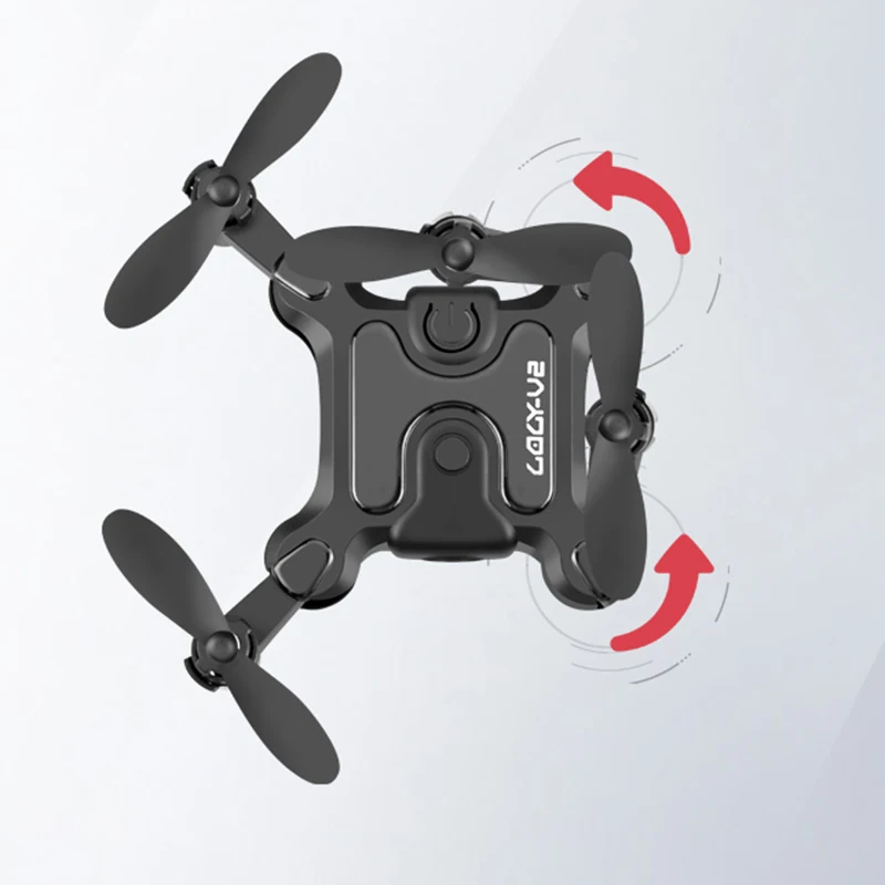 V2 Mini RC Drone With Camera HD Wifi Fpv Photography Professional Quadrocopter Hight Hold Pocket Portable Dron Toys for children