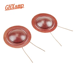 GHXAMP 1 Inch 25.4mm Tweeter Speaker Voice Coil Horn Resin Film Coil Repair HP50 Ferrite Treble Audio Accessories DIY 2PCS