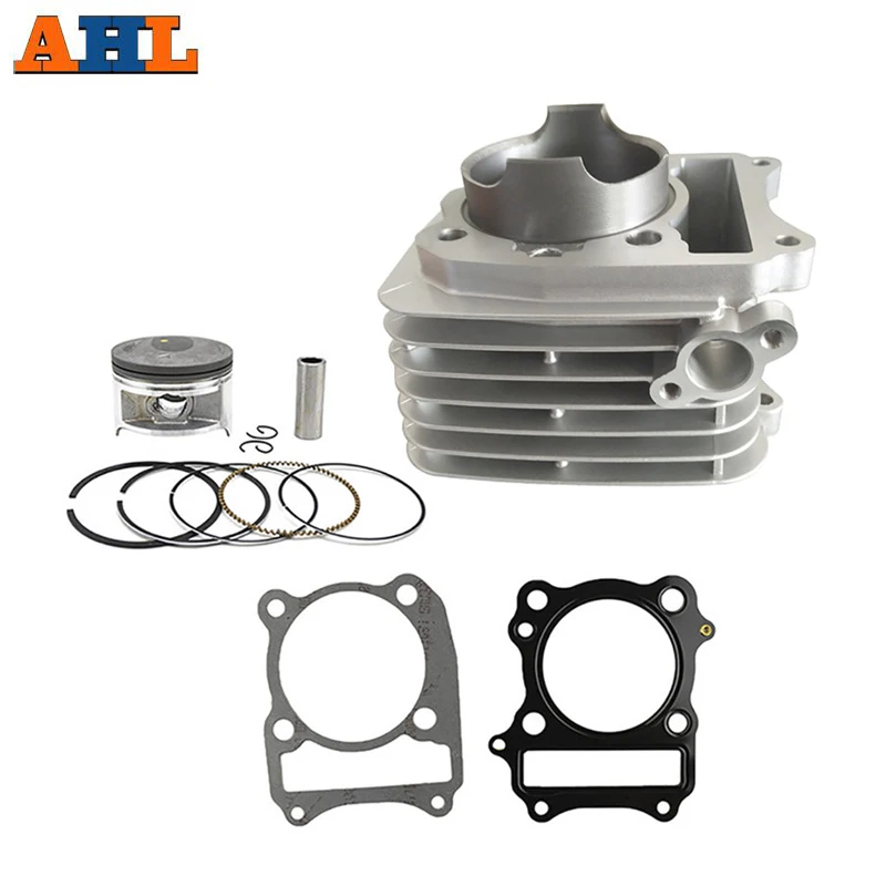 AHL Motorcycle Air Cylinder Block & Piston kit & Gasket kit for SUZUKI DR 200 SE DF 200 96-09 VANVAN200 VAN VAN 200