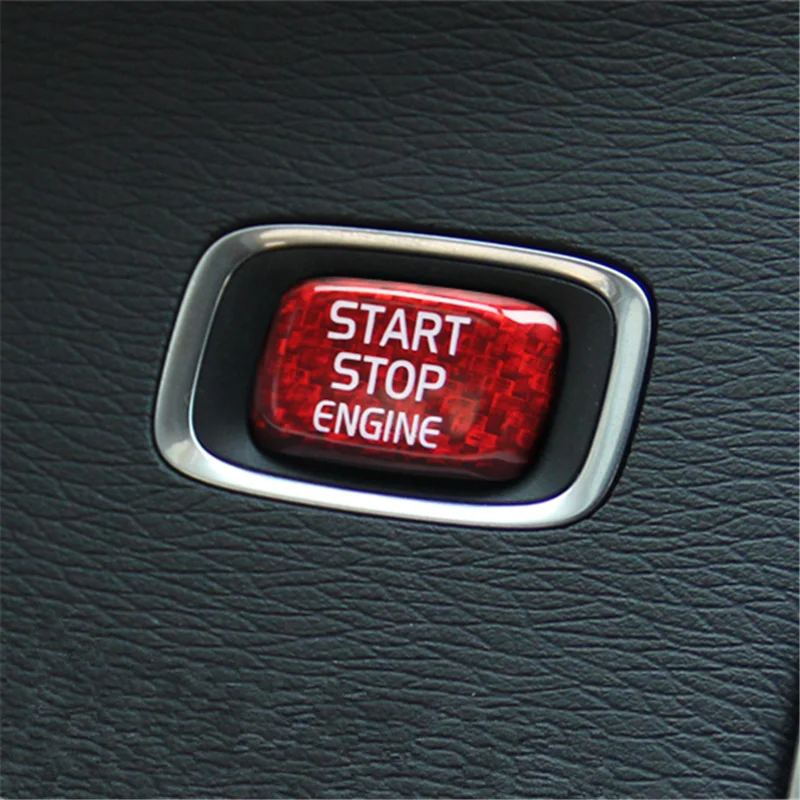 Car Engine Start Button Replace Cover Stop Swtich Key Decor Car Styling For Volvo V40 V60 S60 XC60 S80 V50 V70 XC70