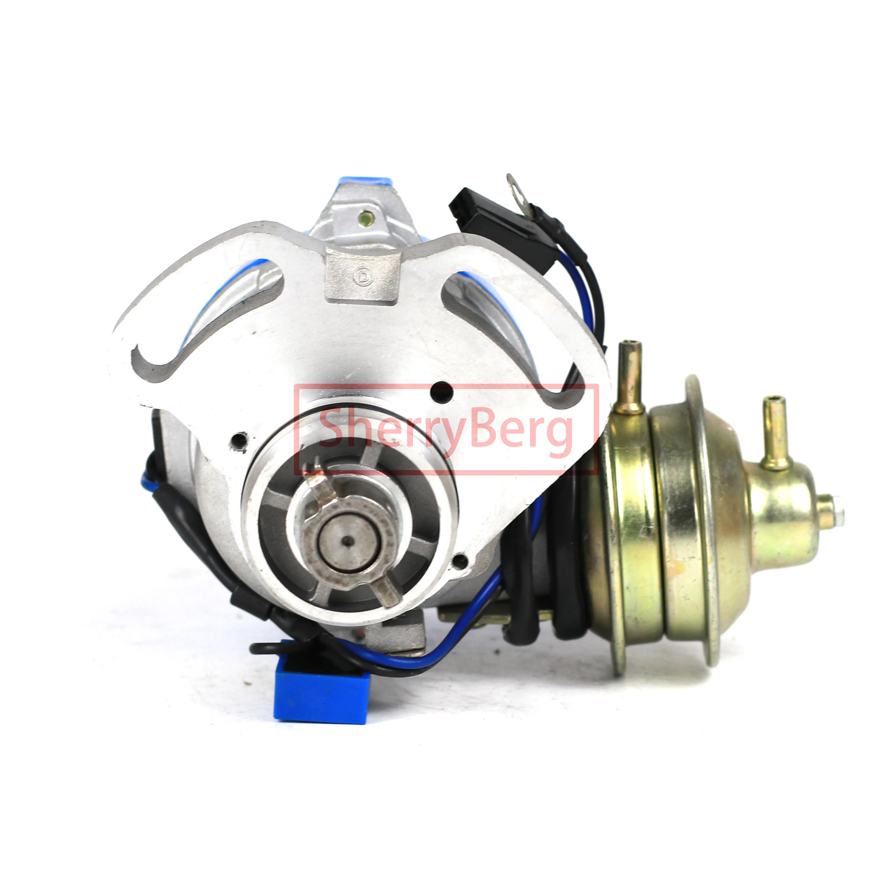 SherryBerg 新しいディストリビューター Kia Pride Mazda Kk150-18-200a マツダ B3 1.3 1.6 フォード レーザー 1.3 12N.011/021.093 ブルー キャップ