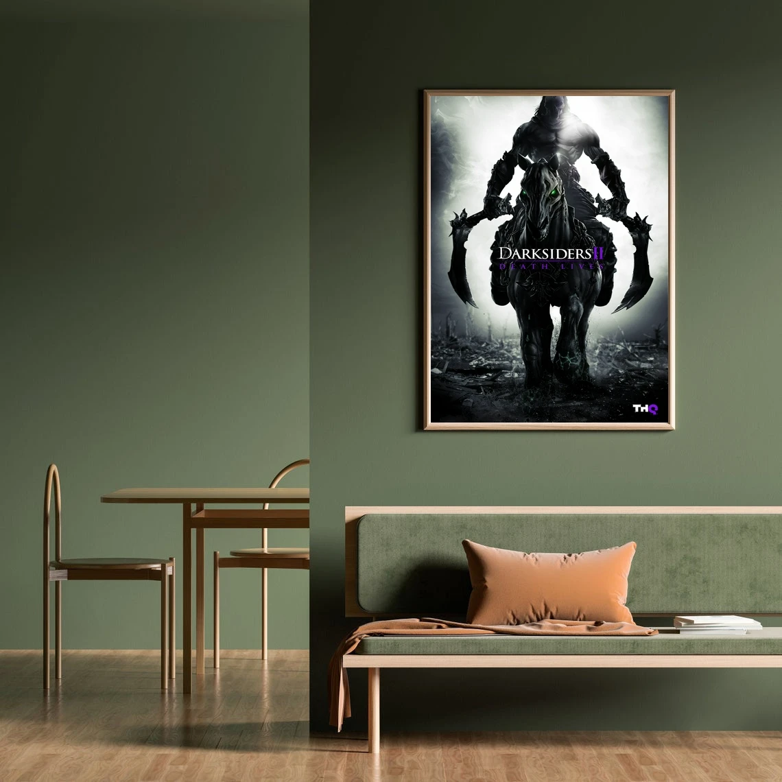 Darksiders Video Game Canvas Poster Home Wall Painting Decoration (No Frame)