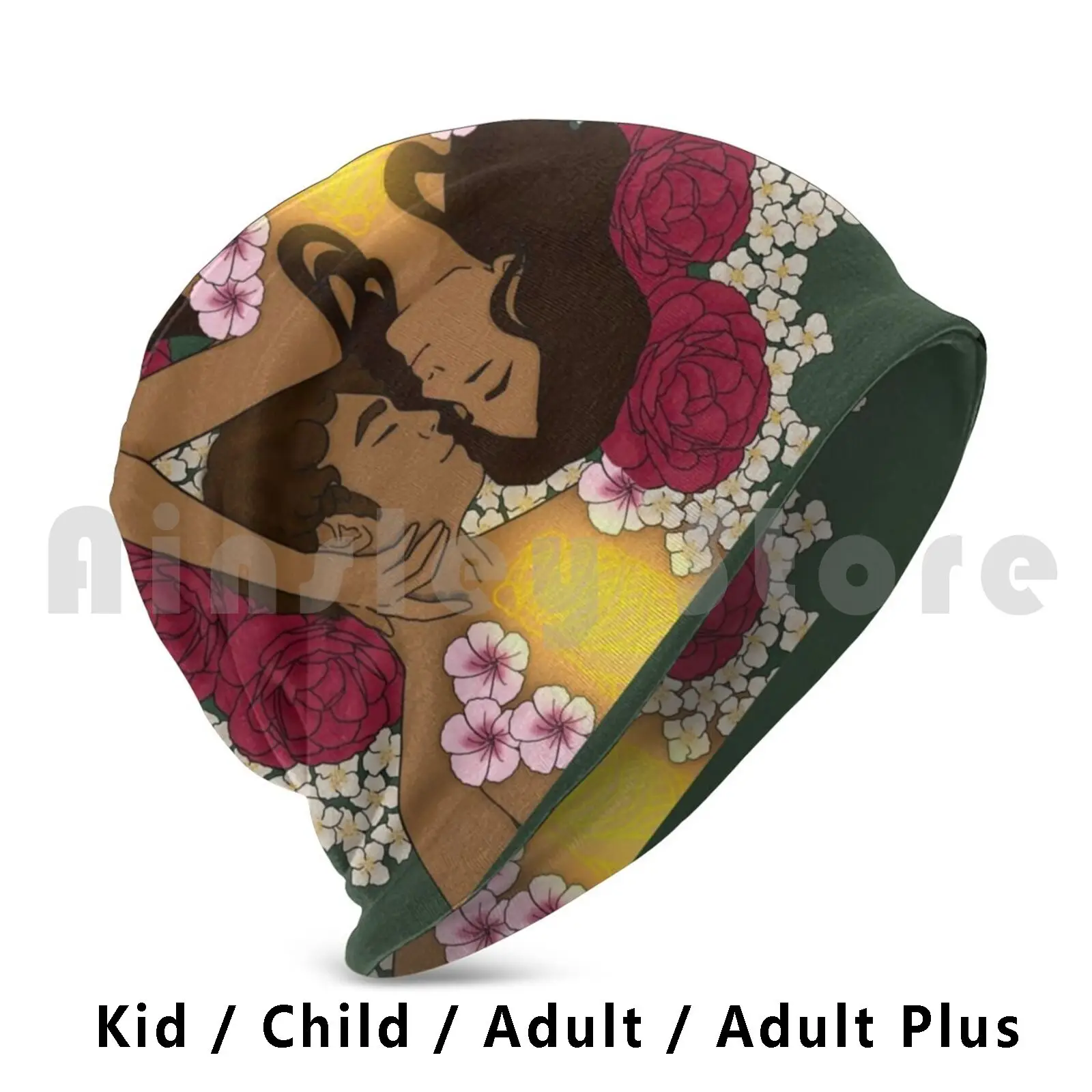 Шапка-пуловер «Адам и Ева», Удобная шапка с изображением Адама и Евы, Библии, текста библейского искусства, цветов и ребер, светится