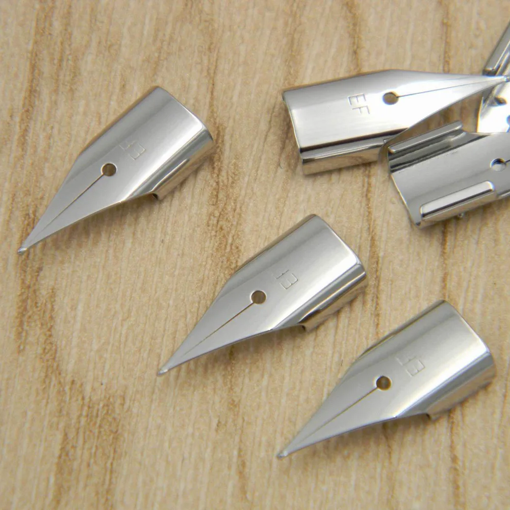 6pcs fountain pen EF or F nib international standard fit For HERO 359 type many series can be changed