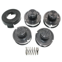 4PKS Spool and Line Bump Feed Fits Black & Decker GL250 GL310 GL360 GLC500 ST200 ST300 ST400 ST1000 Strimmers A6226